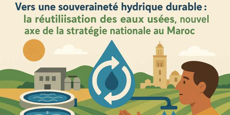 Vers une souveraineté hydrique durable : la réutilisation des eaux usées, nouvel axe de la stratégie nationale au Maroc
